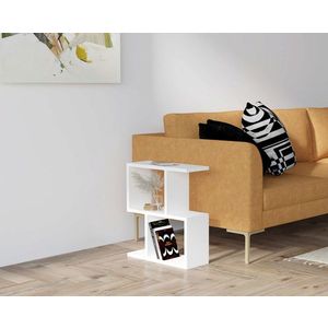 Masuta, Puqa Design, Zet, 45x51.4x17 cm, PAL, Alb imagine