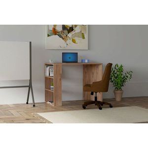 Birou, Puqa Design, Pelit, 90x70x50 cm, PAL, Maro imagine