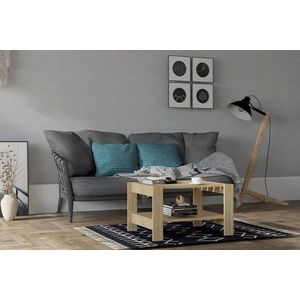 Masuta de cafea, Puqa Design, Herb, 69.8x40x50 cm, PAL, Maro imagine