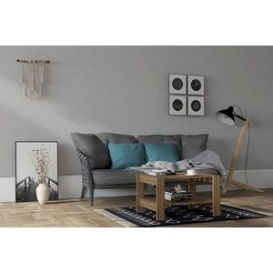 Masuta de cafea, Puqa Design, Herb, 69.8x40x50 cm, PAL, Maro imagine