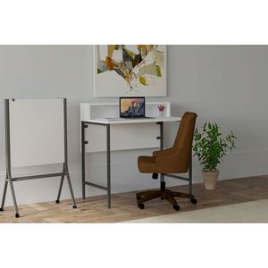 Birou, Puqa Design, Uso, PAL, Alb/Negru imagine