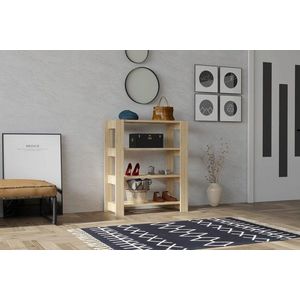 Pantofar, Puqa Design, Duplo, 69.8x90x33.6 cm, PAL, Maro imagine