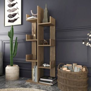 Corp biblioteca, Retricy, Luisa, 50x22x173 cm, PAL, Maro imagine