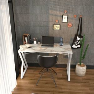 Birou, Retricy, Gyza, 120x60x75 cm, PAL, Alb imagine