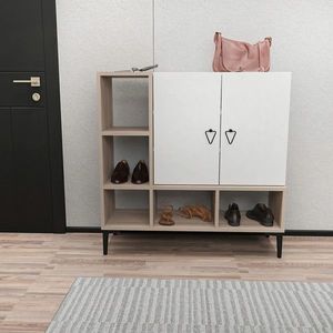 Consola, Retricy, Platin, 100x35x100 cm, PAL, Alb / Cordoba imagine