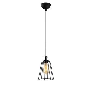 Lustra Opviq Tel Story, E27, 40 W, negru imagine