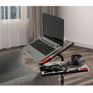 Masuta laptop, Sapphire, Glen 766, PAL, Alb/Negru imagine