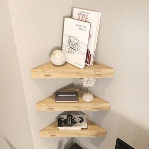 Raft de perete, Zena Home, Edis, 39.4x5x14.5 cm, PAL, Stejar imagine