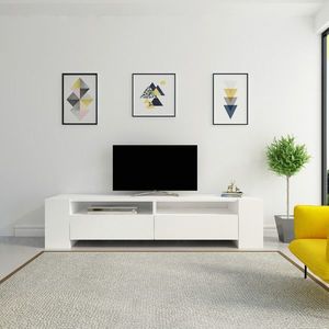 Comoda TV, Zena Home, Sosruko, PAL, Alb imagine