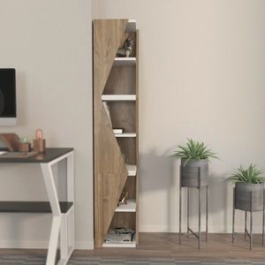 Corp biblioteca, Zena Home, Arrow, 31.8x165x31.8 cm, PAL, Nuc/Alb imagine