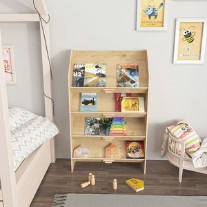 Corp biblioteca, Zena Home, Aros, 61.5x100x28.4 cm, PAL, Stejar imagine