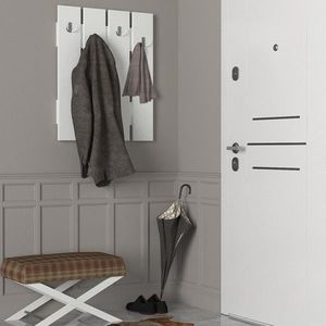 Cuier Anita, Furny Home, 64.7x3.6x80 cm, alb imagine