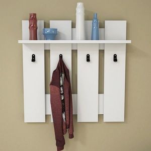 Cuier Carina, Puqa Design, 70x14.5x70 cm, alb imagine