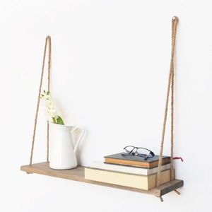 Raft pentru perete Aa035, Evila Originals, 60x13 cm, bej imagine