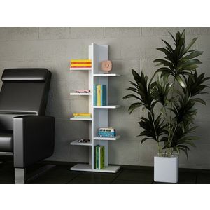 Biblioteca Tree, Woody Fashion, 45x22x121.8 cm, alb imagine