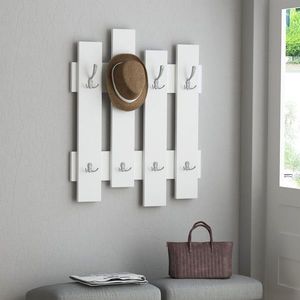 Cuier Wave, Decortie, 64x4x79 cm, alb imagine