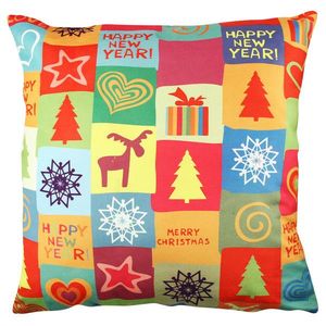 Perna, A11833, 43x43 cm, 50% bumbac / 50% poliester, Multicolor imagine