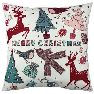Perna, A11869, 43x43 cm, 50% bumbac / 50% poliester, Multicolor imagine