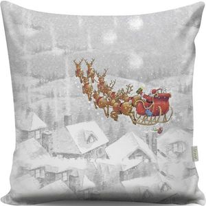 Perna, A13009, 43x43 cm, 50% bumbac / 50% poliester, Multicolor imagine