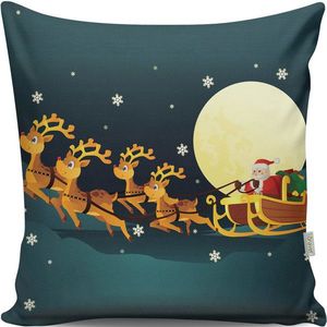 Perna, A13011, 43x43 cm, 50% bumbac / 50% poliester, Multicolor imagine