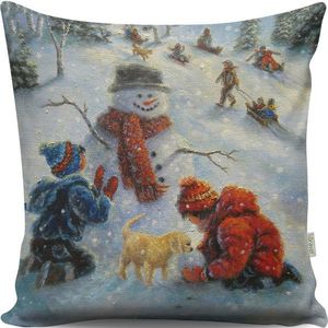 Perna, A13076, 43x43 cm, 50% bumbac / 50% poliester, Multicolor imagine