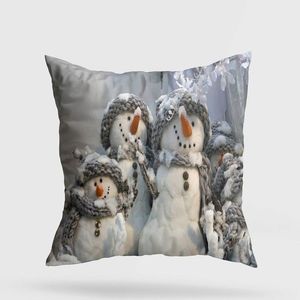 Perna, YY20237, 43x43 cm, 50% bumbac / 50% poliester, Multicolor imagine