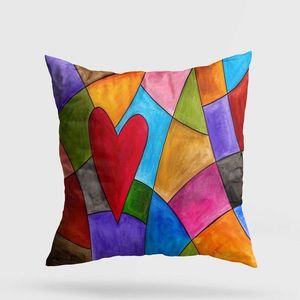 Perna, A11972, 43x43 cm, 50% bumbac / 50% poliester, Multicolor imagine
