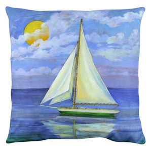 Perna, A12593, 43x43 cm, 50% bumbac / 50% poliester, Multicolor imagine