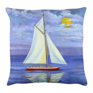 Perna, A12595, 43x43 cm, 50% bumbac / 50% poliester, Multicolor imagine