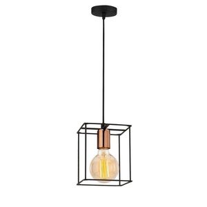 Lustra Selimiye N-1172, Noor, 15 x 109 cm, 1 x E27, 100W, negru imagine