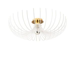 Plafoniera Aspendos N-640, Noor, 16 x 56 cm, 1 x E27, 100W, alb imagine