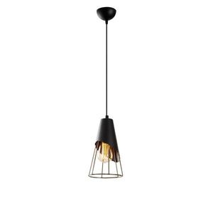 Lustra Sivani Tel MR - 828, Opviq, 17 x 124 cm, 1 x E27, 40W, negru imagine
