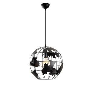 Lustra Fellini MR - 822, Opviq, 40 x 110 cm, 1 x E27, 100W, negru imagine