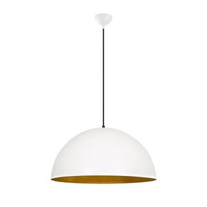Lustra Sivani MR - 720, Opviq, 60 x 126 cm, 1 x E27, 40W, alb/auriu imagine