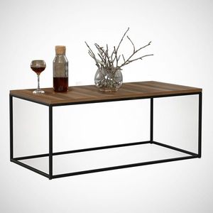 Masuta de cafea Cosco Walnut, Comforty, 95x55x43 cm, aluna imagine