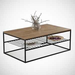 Masuta de cafea Etna Caucasian, Comforty, 95x55x43 cm, stejar caucazian imagine