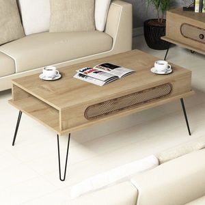 Masuta de cafea Ekol Oak, Hommy Craft, 105x60x46 cm, stejar imagine