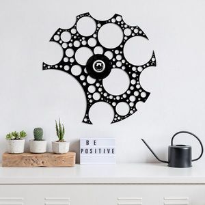 Lampa de perete, Shadow, 583-A, E27, 100 W, metal/MDF, negru imagine