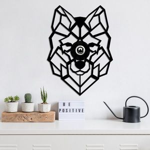 Lampa de perete, Shadow, 594 - A, E27, 100 W, metal/MDF, negru imagine