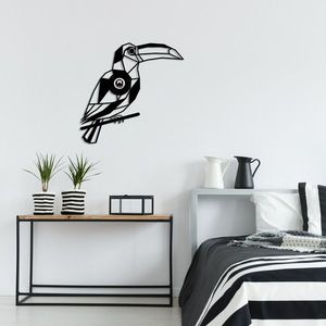 Lampa de perete, Shadow, 611 - A, E27, 100 W, metal/MDF, negru imagine