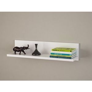 Raft pentru perete Novella K5, Furny Home, 60x14, 5x14, 5 cm, alb/aluna imagine
