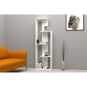 Biblioteca Wand, Puqa Design, 50x19.6x160 cm, alb imagine