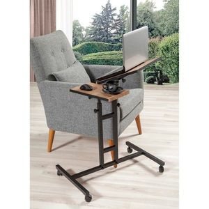 Masuta pentru laptop Glern, Sapphire, 67x45.5x87 cm, natural/negru imagine