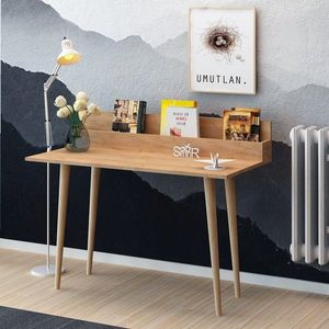 Birou Rammi, Mod Design, 100x60x94 cm, PAL, natural imagine