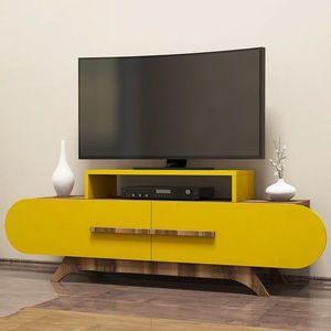 Comoda TV Rose, Hommy Craft, 145x36.8x49.8 cm, galben imagine