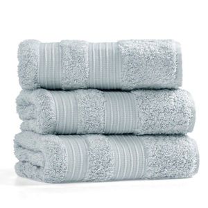 Prosop de baie, L'appartement , London Wash, 60% Bumbac/40% Bambus, Albastru imagine
