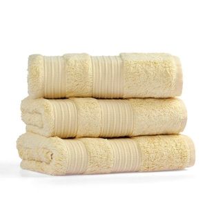 Prosop de baie, L'appartement , London Wash, 60% Bumbac/40% Bambus, Galben imagine
