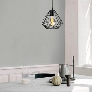 Lustra, Diamond - 704-S, Sheen, 23 x 117 cm, 1 x E27, 40W, negru imagine