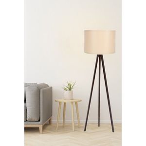 Lampadar, 101, FullHouse, 38 x 145 cm, 1 x E27, 60W, crem/maro imagine