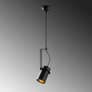 Lustra, Spot - 2906, Tatum, 24 x 24 x 130 cm, 1 x E27, 40W, negru imagine